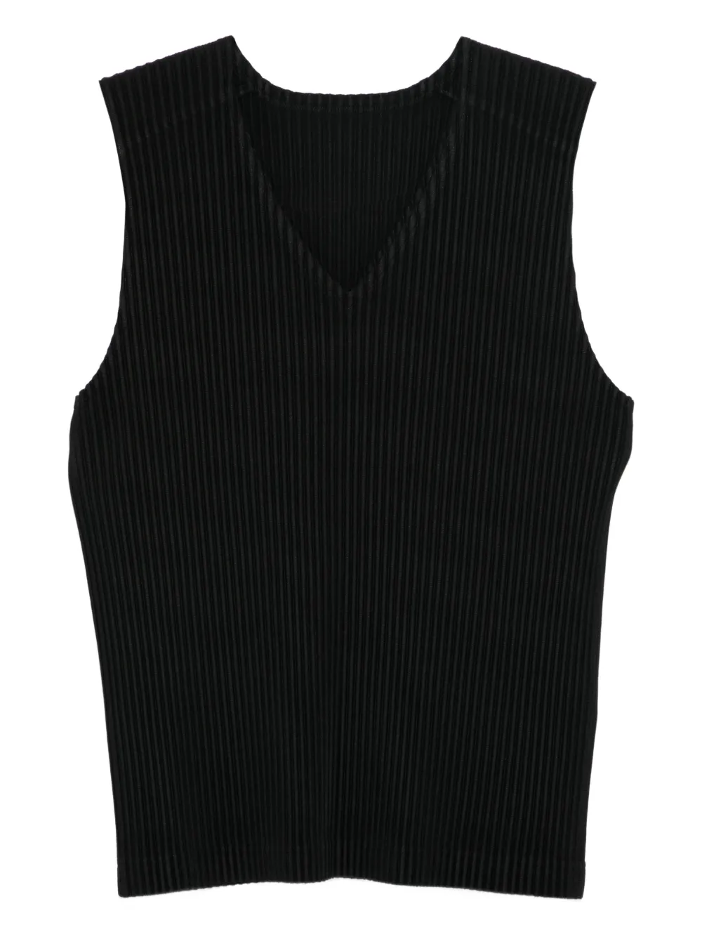 Топ с V-образным вырезом Homme Plissé Issey Miyake, черный
Топ с V-образным вырезом Homme Plissé Issey Miyake, черный