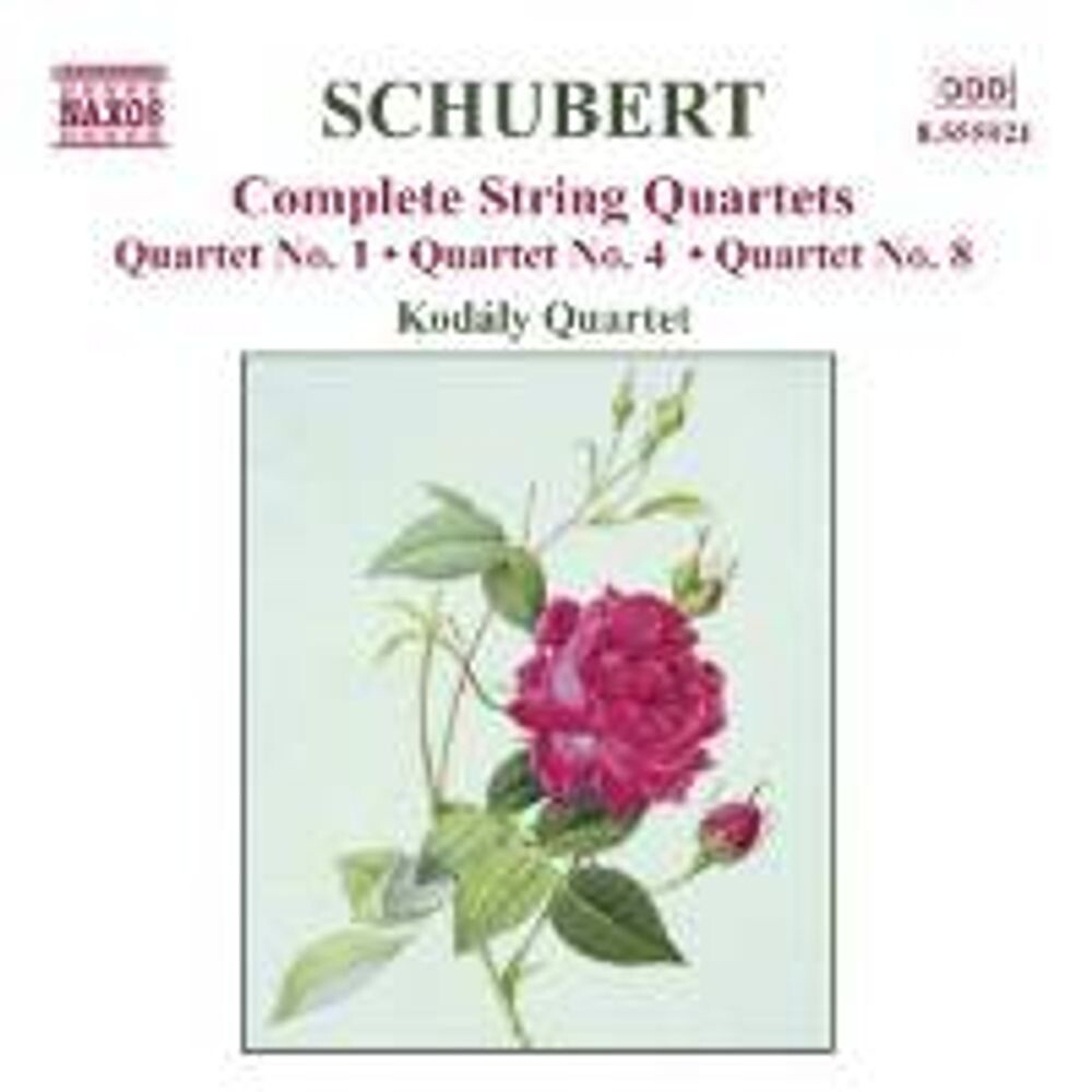 Диск CD Schubert: Complete String Quartets Vol. 4 - Quartets 1, 4 & 8 - Franz Schubert, Kodály String Quartet 
Диск CD Schubert: Complete String Quartets Vol. 4 - Quartets 1, 4 & 8 - Franz Schubert, Kodály String Quartet