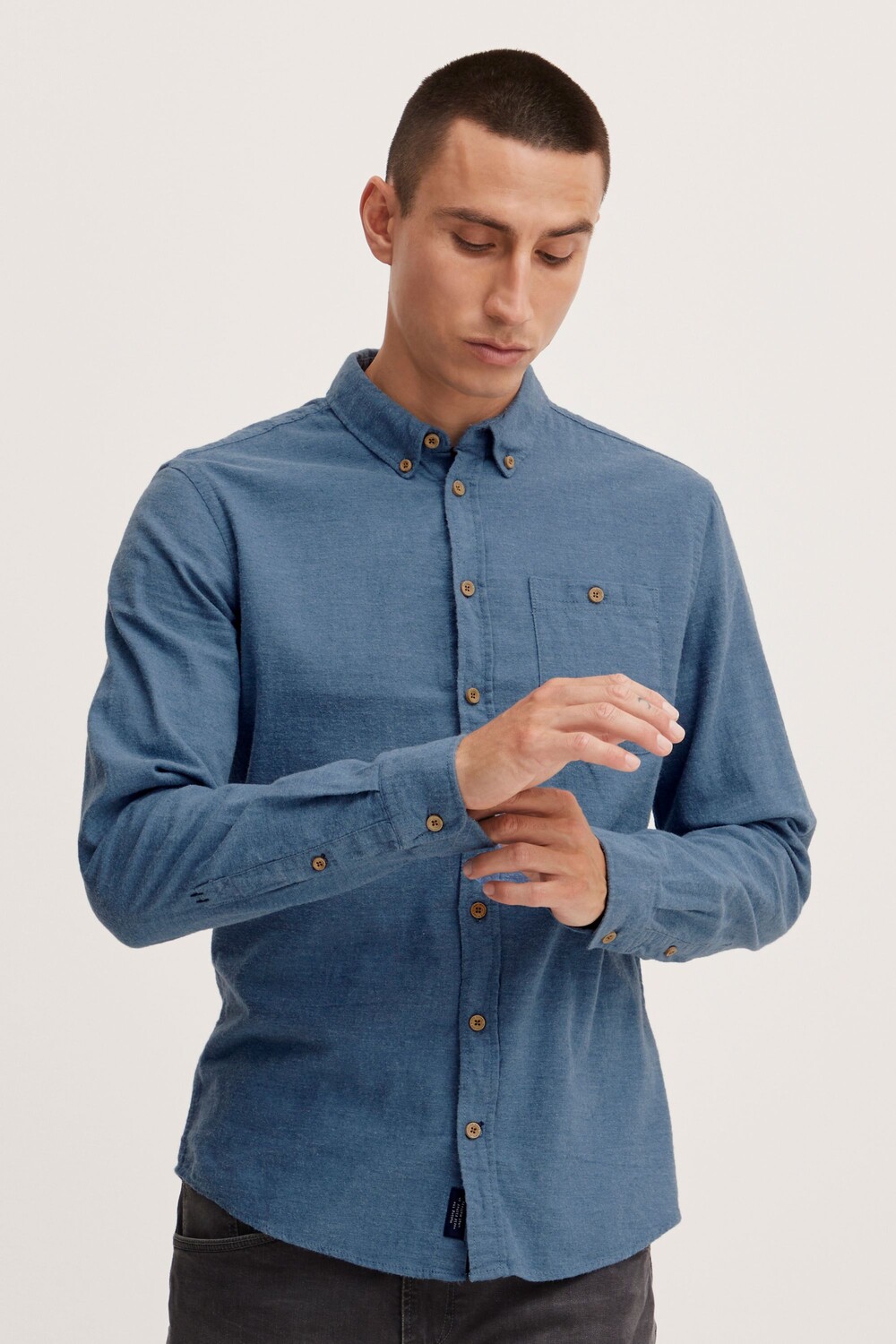 Рубашка BLEND Langarm Shirt 20714318, синий
Рубашка BLEND Langarm Shirt 20714318, синий