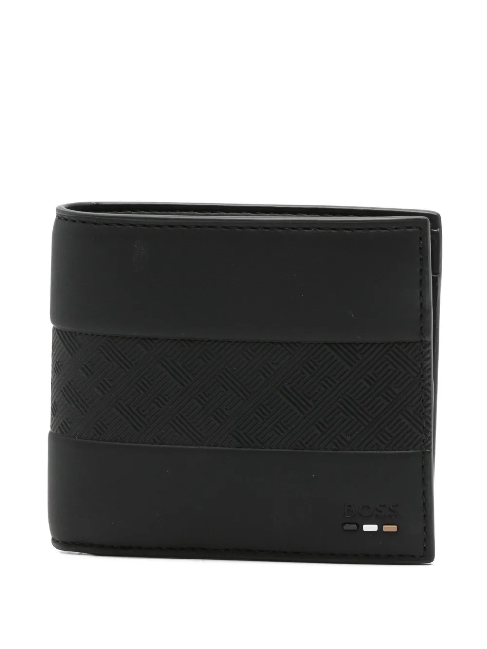 Кошелек с фактурными панелями Boss, черный
Кошелек с фактурными панелями Boss, черный