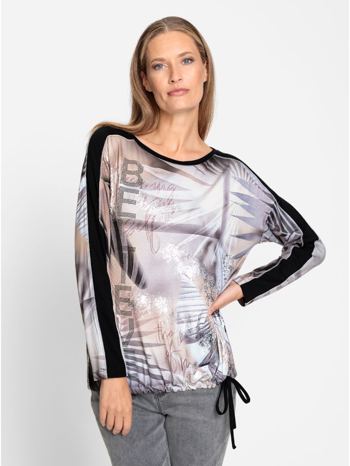 Рубашка с длинными рукавами с принтом песочного и экрю Heine
Рубашка с длинными рукавами с принтом песочного и экрю Heine