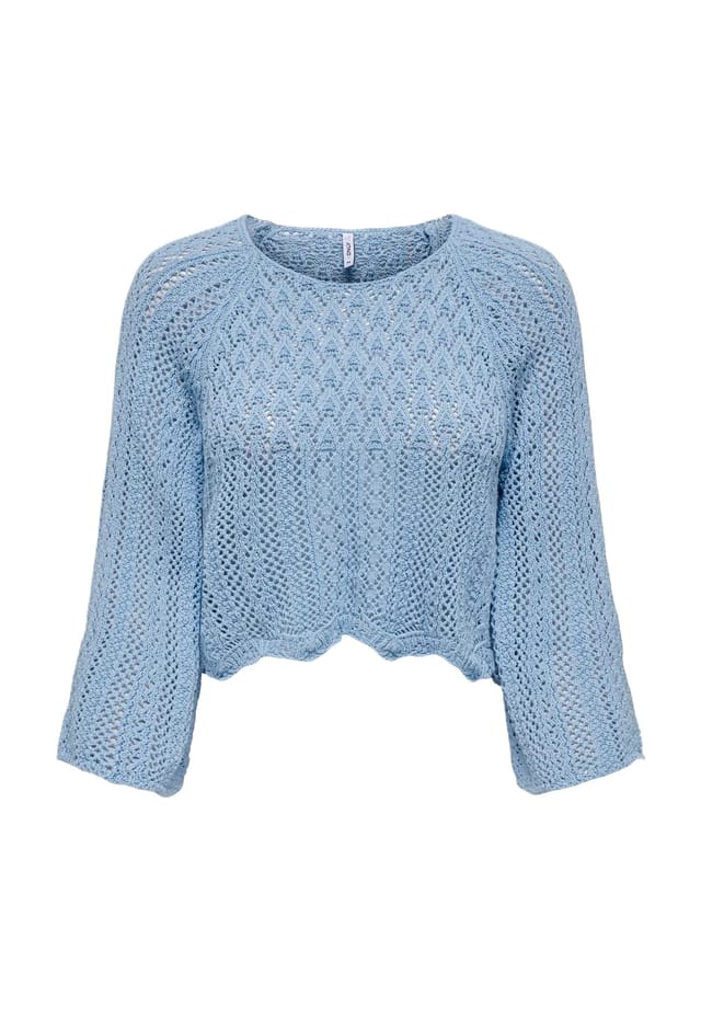 Свитер с рукавами 3/4 и рукавами-трубами Only, голубой
Свитер с рукавами 3/4 и рукавами-трубами Only, голубой