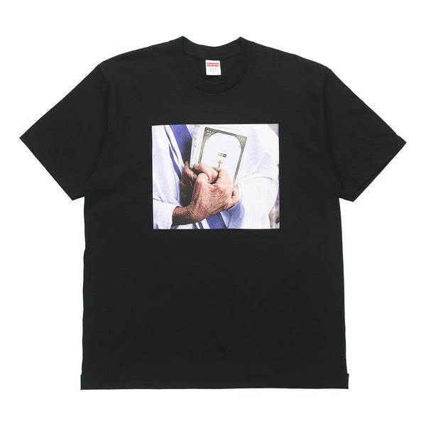 Футболка week 7 bible tee printing short sleeve black Supreme, черный
Футболка week 7 bible tee printing short sleeve black Supreme, черный