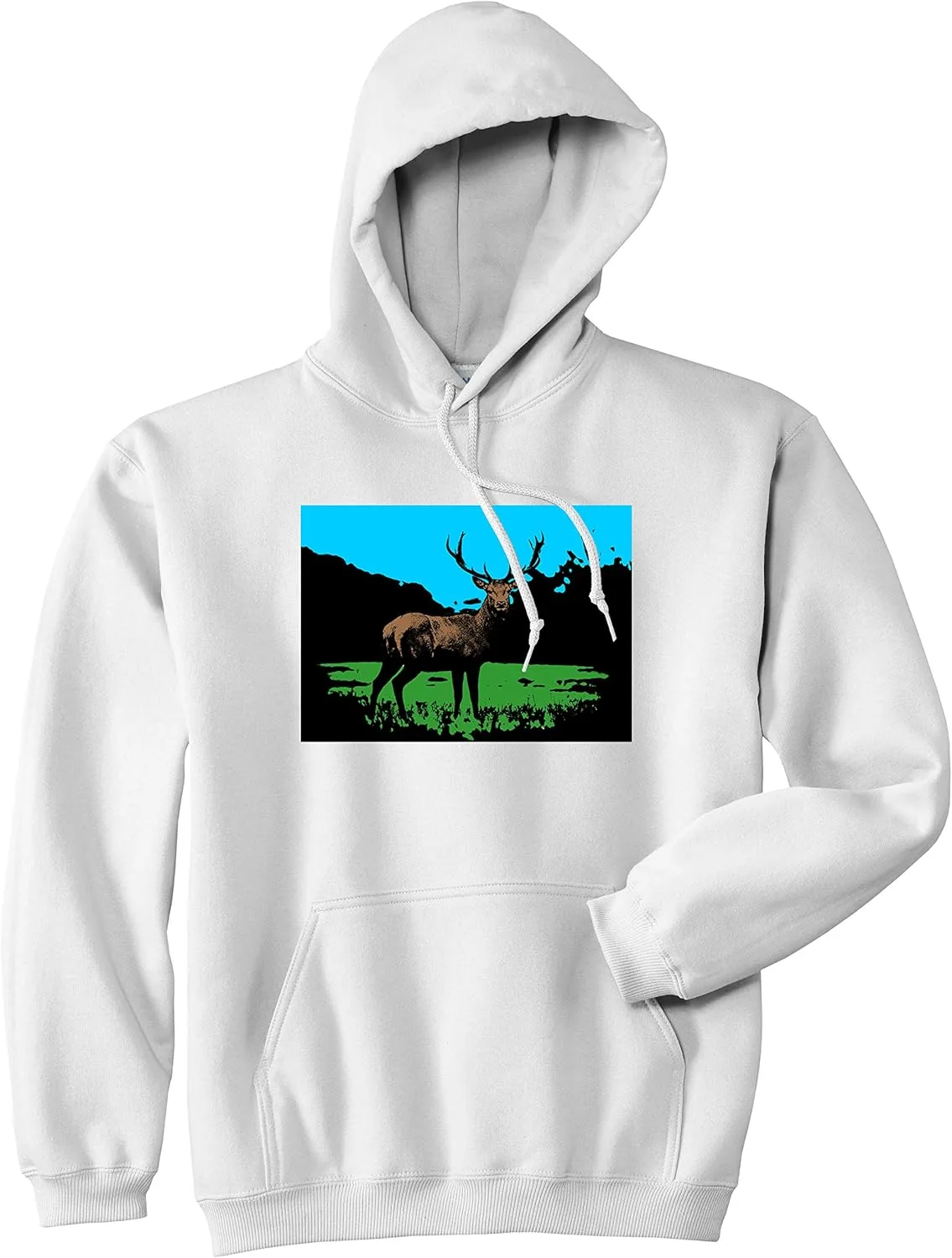 Толстовка с капюшоном Kings Of NY с оленем и рогами
Толстовка с капюшоном Kings Of NY с оленем и рогами