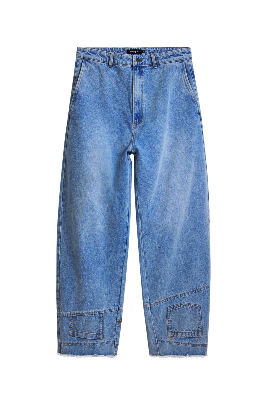 Джинсы свободного кроя Desigual, синий
Джинсы свободного кроя Desigual, синий