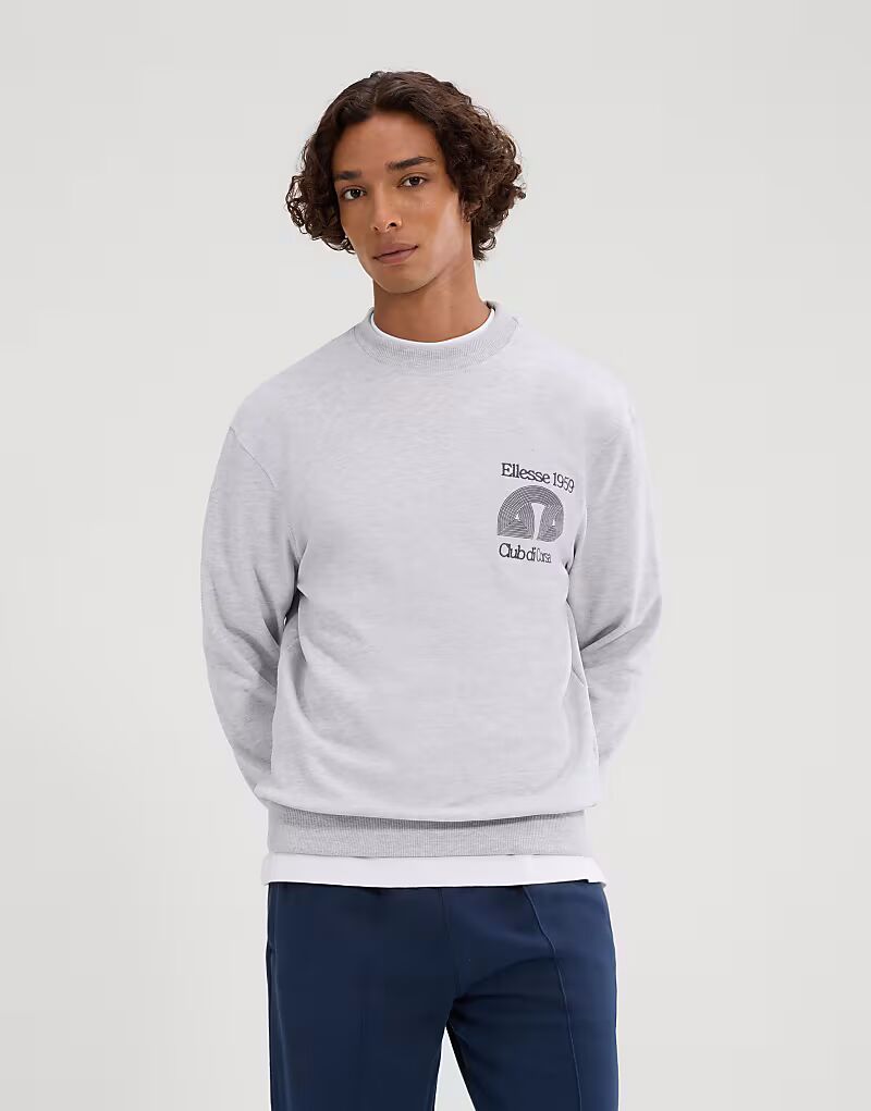 Толстовка с длинным рукавом и рисунком Ellesse, светло-серый
Толстовка с длинным рукавом и рисунком Ellesse, светло-серый