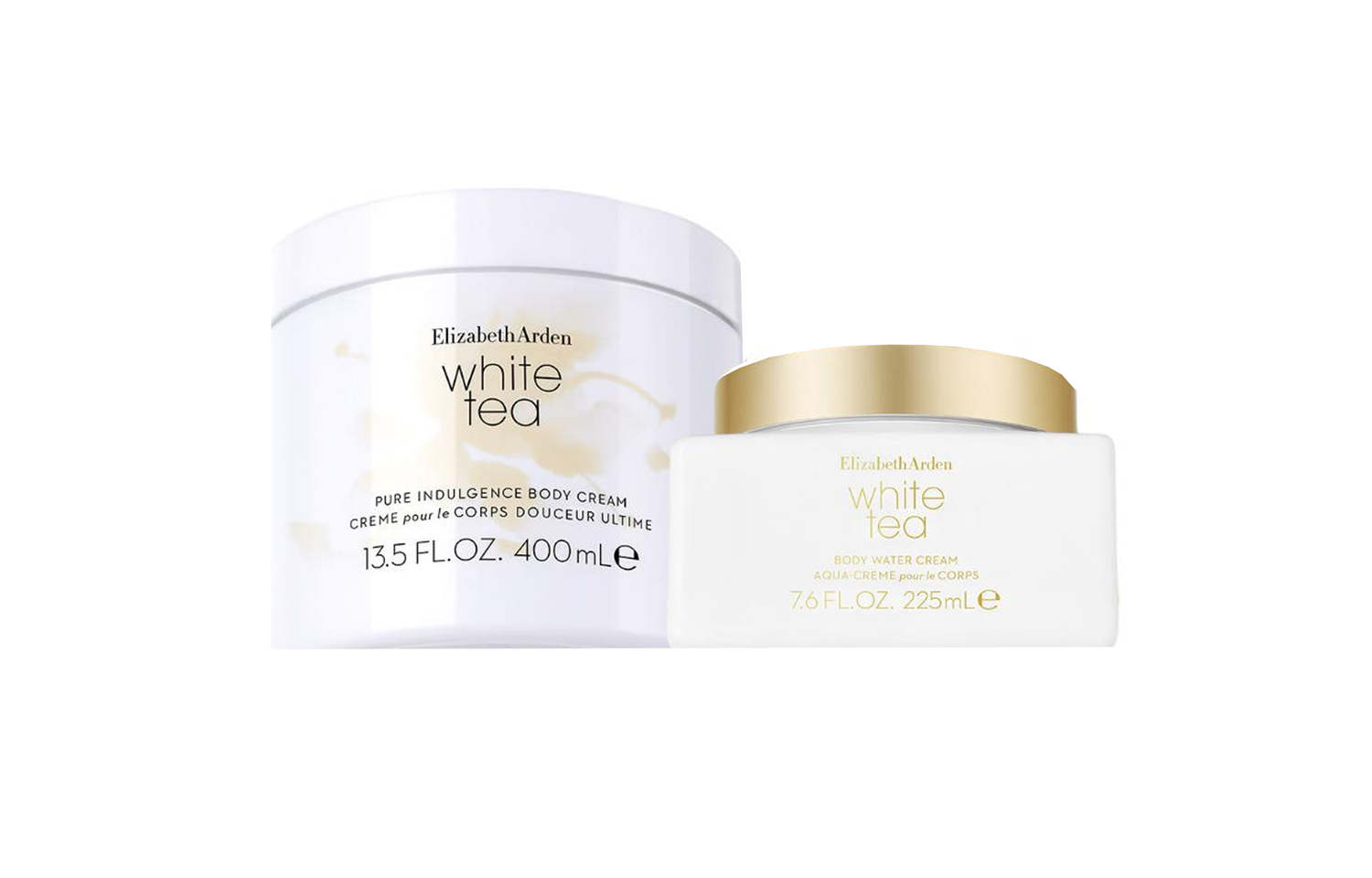 Elizabeth Arden YILISHABAIYADUN лосьон для тела White Tea Gold Essence комбинированное увлажнение и питание 400мл+225мл
Elizabeth Arden YILISHABAIYADUN лосьон для тела White Tea Gold Essence комбинированное увлажнение и питание 400мл+225мл