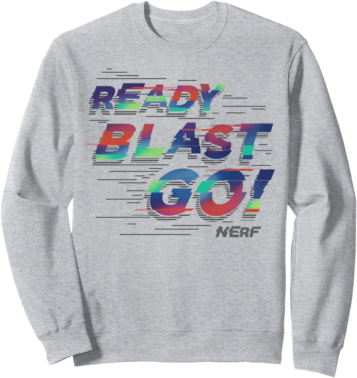 Толстовка с надписью Nerf Ready Blast Go, серый
Толстовка с надписью Nerf Ready Blast Go, серый