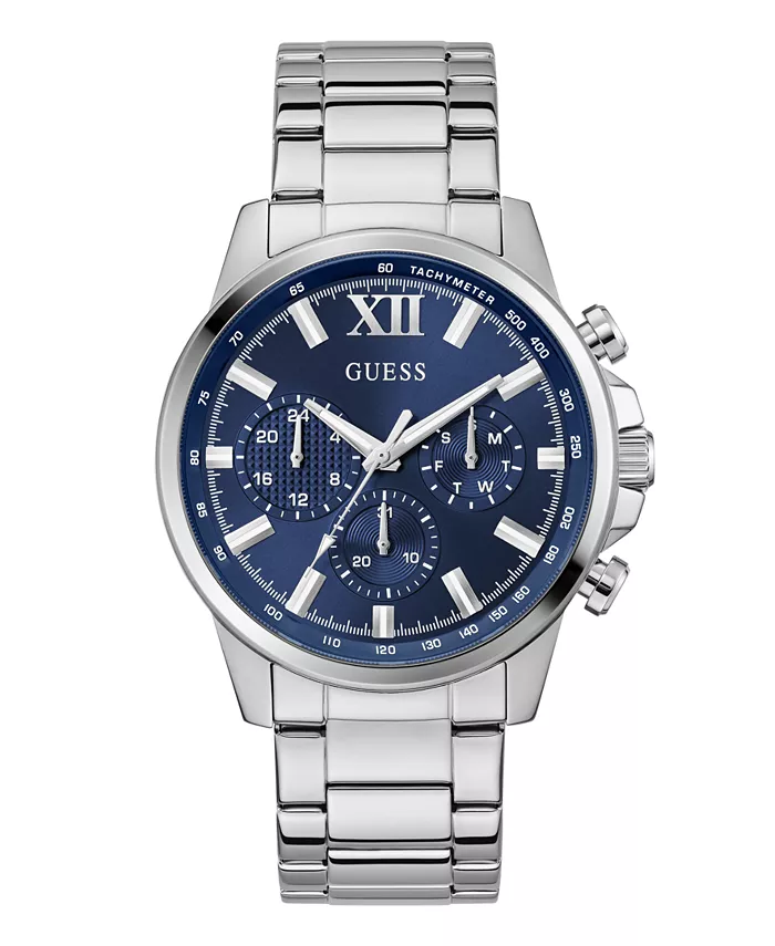 Мужские многофункциональные часы из нержавеющей стали серебристого тона, 44 мм GUESS
Мужские многофункциональные часы из нержавеющей стали серебристого тона, 44 мм GUESS