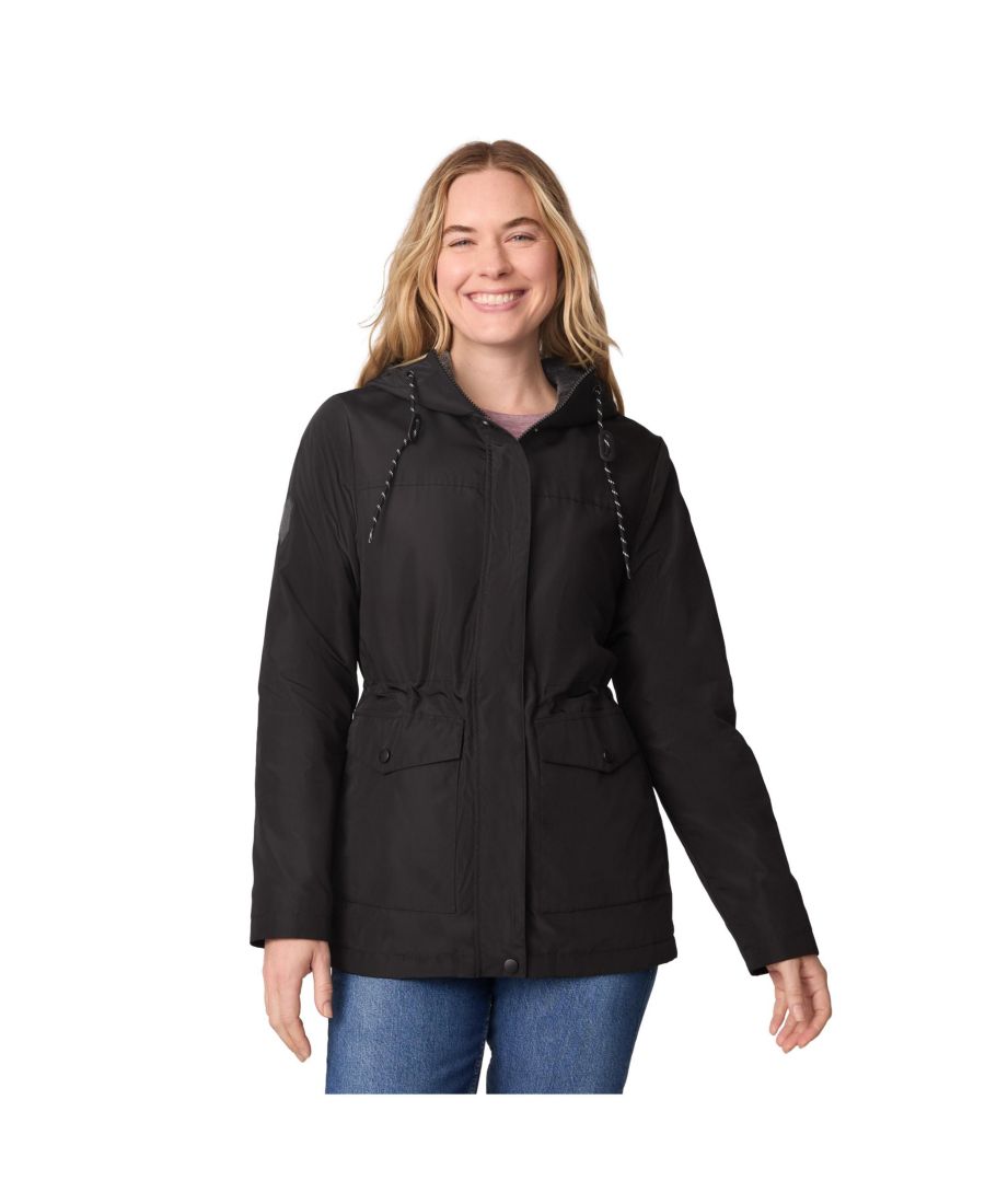 Женская дождевая куртка-анорак с подкладкой Rain Away Free Country, Black
Женская дождевая куртка-анорак с подкладкой Rain Away Free Country, Black