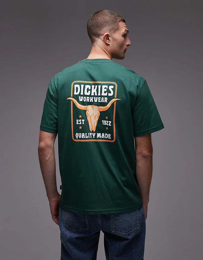 Футболка Dickies Fort Peck с принтом в стиле вестерн на спине темно-зеленого цвета — эксклюзивно для Asos, Зеленый, Футболка Dickies Fort Peck с принтом в стиле вестерн на спине темно-зеленого цвета — эксклюзивно для Asos
Футболка Dickies Fort Peck с принтом в стиле вестерн на спине темно-зеленого цвета — эксклюзивно для Asos, Зеленый, Футболка Dickies Fort Peck с принтом в стиле вестерн на спине темно-зеленого цвета — эксклюзивно для Asos