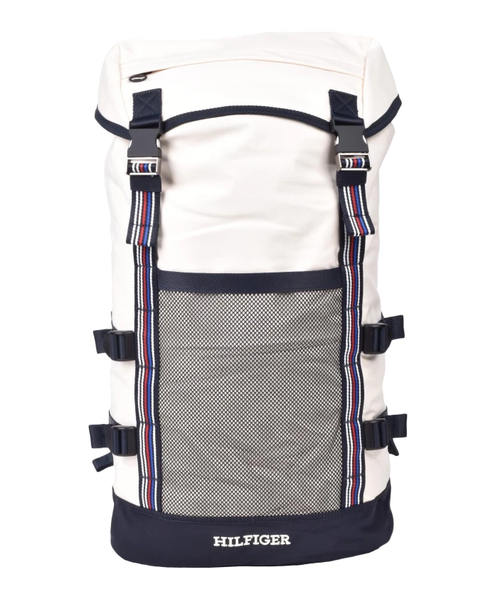 Рюкзак из полиэстера с застежкой-пряжкой Tommy Hilfiger, белый
Рюкзак из полиэстера с застежкой-пряжкой Tommy Hilfiger, белый