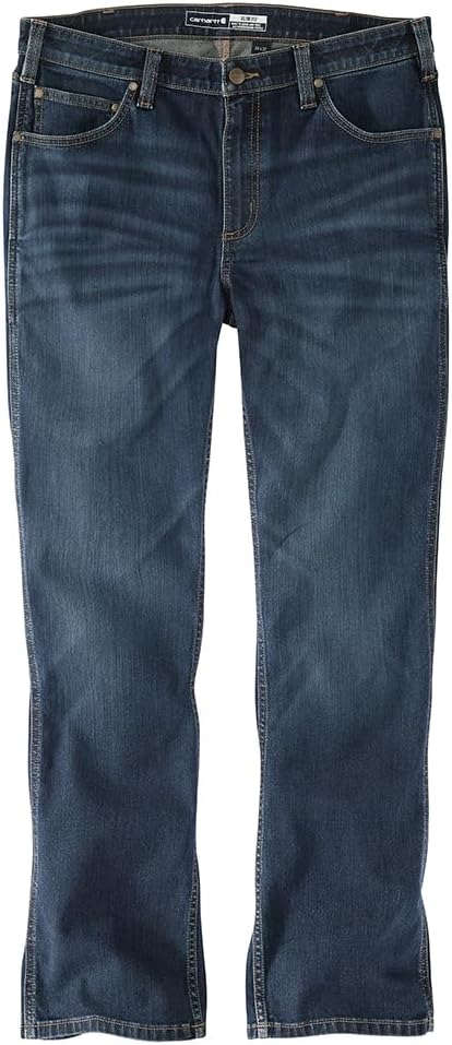 Мужские джинсы Carhartt 106570 Rugged Flex Slim Fit с низкой посадкой и пятью карманами, расклешенные, J, Barrel
Мужские джинсы Carhartt 106570 Rugged Flex Slim Fit с низкой посадкой и пятью карманами, расклешенные, J, Barrel