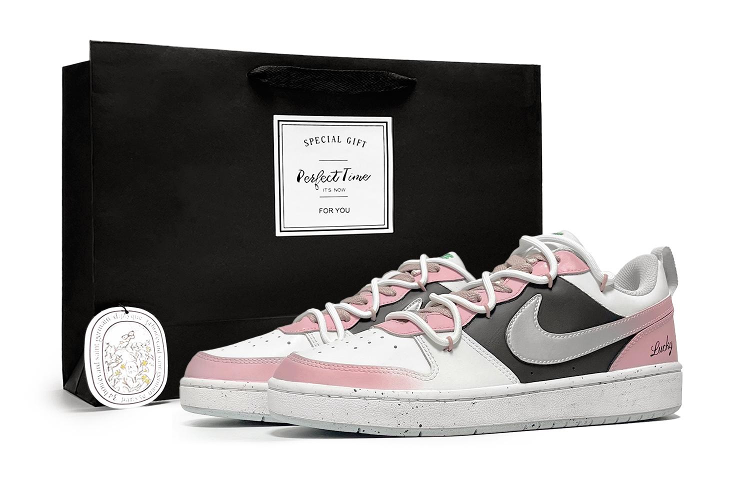 Детские, подростковые, противоскользящие, износостойкие, низкие кроссовки для скейтбординга Court Borough Nike, розовый/черный
Детские, подростковые, противоскользящие, износостойкие, низкие кроссовки для скейтбординга Court Borough Nike, розовый/черный