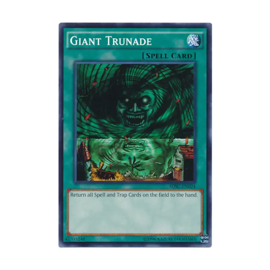 CCG Гигантская Трунада (Обычная), Yu-Gi-Oh - Structure Deck - Spellcaster's Command - Singles
CCG Гигантская Трунада (Обычная), Yu-Gi-Oh - Structure Deck - Spellcaster's Command - Singles