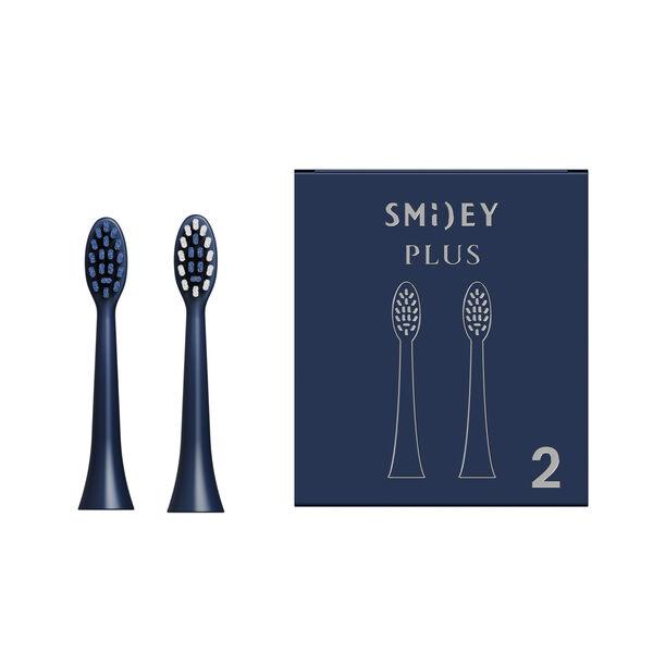 Синие насадки для зубных щеток, 2 шт./1 упаковка. Smiley Plus
Синие насадки для зубных щеток, 2 шт./1 упаковка. Smiley Plus