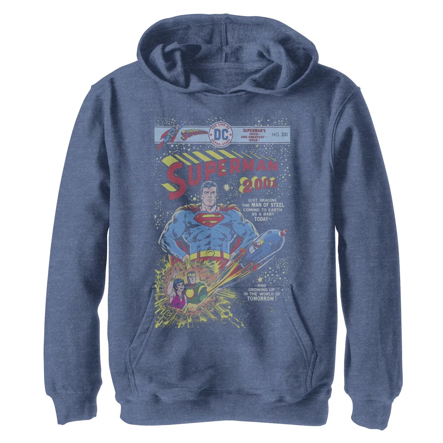 Флисовая толстовка с рисунком Супермена 2001 года для мальчиков 8–20 лет, винтажная обложка комиксов Licensed Character
Флисовая толстовка с рисунком Супермена 2001 года для мальчиков 8–20 лет, винтажная обложка комиксов Licensed Character