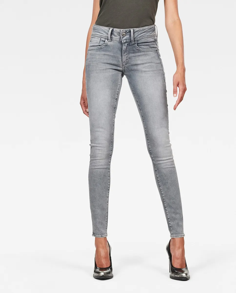 Женские джинсы Lynn Mid Skinny со средней посадкой и пятью карманами G-Star, светло-серый
Женские джинсы Lynn Mid Skinny со средней посадкой и пятью карманами G-Star, светло-серый