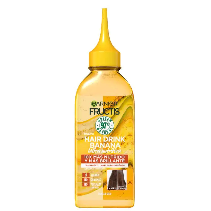 Масло для волос fructis hair drink tratamiento banana ultra nutritiva Garnier, объем 200 мл
Масло для волос fructis hair drink tratamiento banana ultra nutritiva Garnier, объем 200 мл