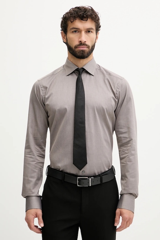 Хлопковая рубашка Eton, бежевый
Хлопковая рубашка Eton, бежевый