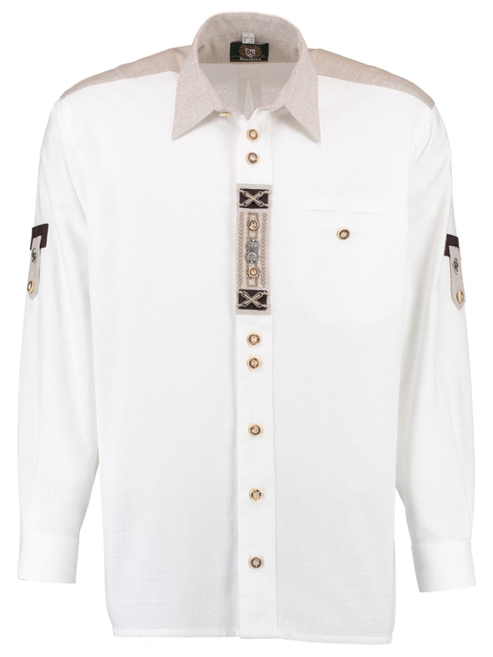 Традиционная рубашка Нвойон белого цвета OS-Trachten
Традиционная рубашка Нвойон белого цвета OS-Trachten