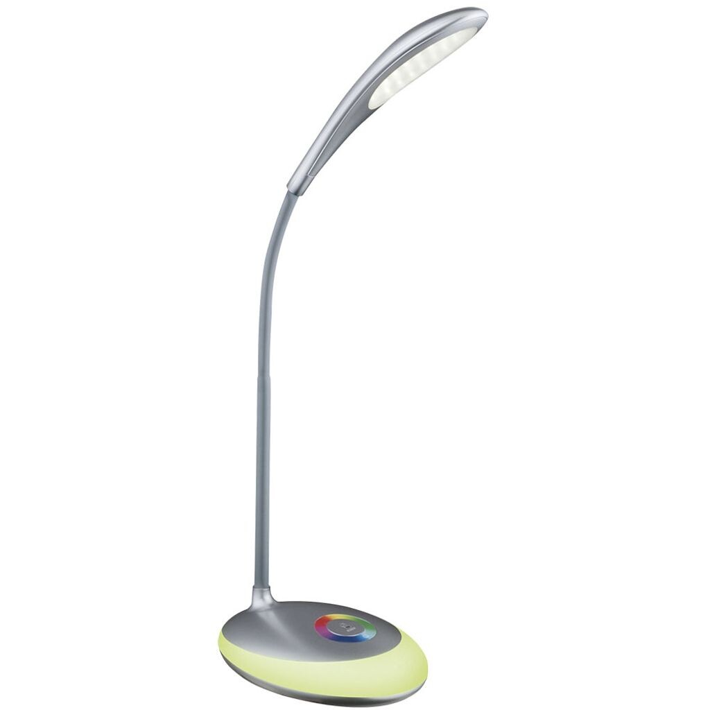 Настольная лампа RGB LED, сенсорная, с регулировкой яркости, поворотная, В 48 см etc-shop, серебро
Настольная лампа RGB LED, сенсорная, с регулировкой яркости, поворотная, В 48 см etc-shop, серебро