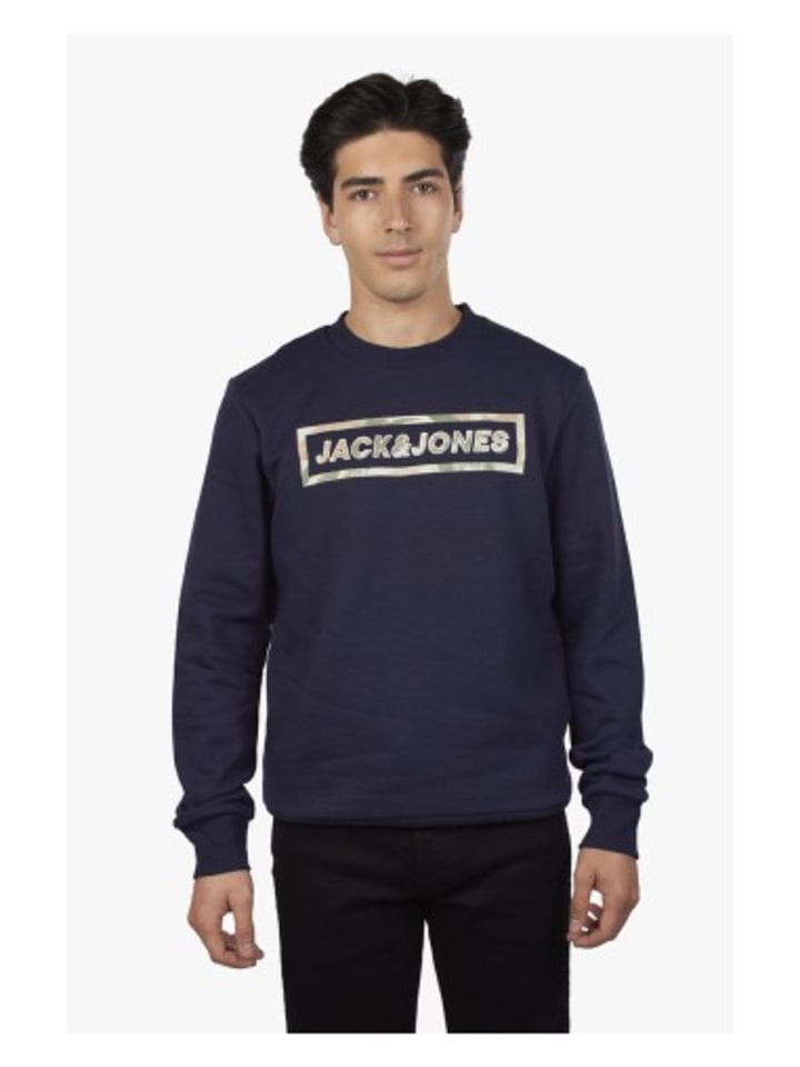 Толстовка Jack & Jones, морской
Толстовка Jack & Jones, морской