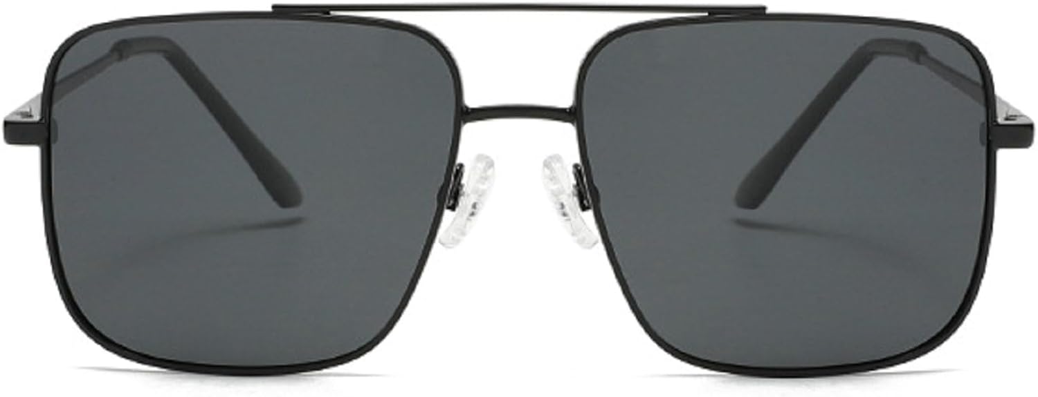 Женские солнцезащитные очки-пилот с двойным лучом, модель 2025, роскошные винтажные квадратные солнцезащитные очки для мужчин, модные очки для активного отдыха mincl, Black
Женские солнцезащитные очки-пилот с двойным лучом, модель 2025, роскошные винтажные квадратные солнцезащитные очки для мужчин, модные очки для активного отдыха mincl, Black