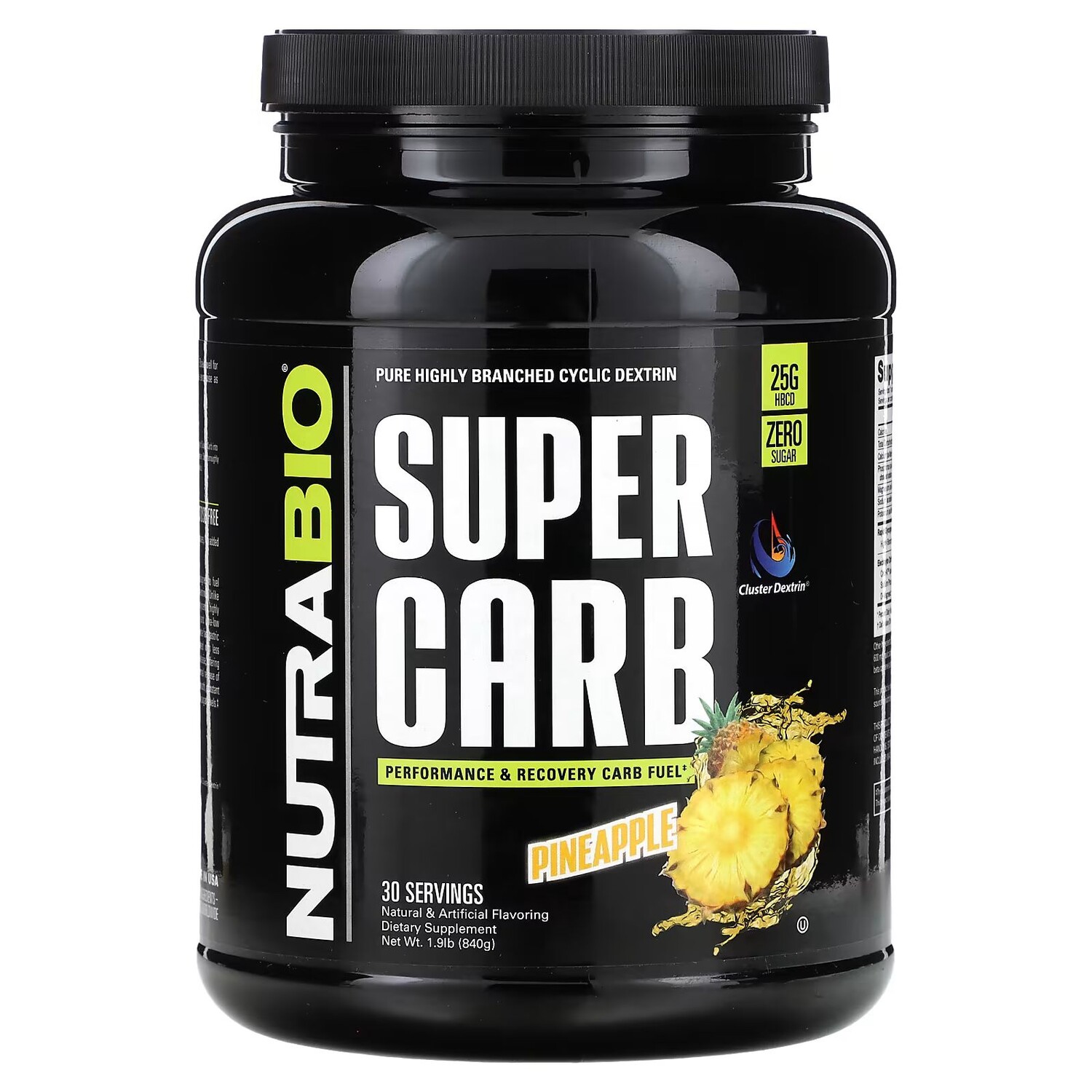 Super Carb, ананас, 1,9 фунта (840 г) Nutrabio
Super Carb, ананас, 1,9 фунта (840 г) Nutrabio