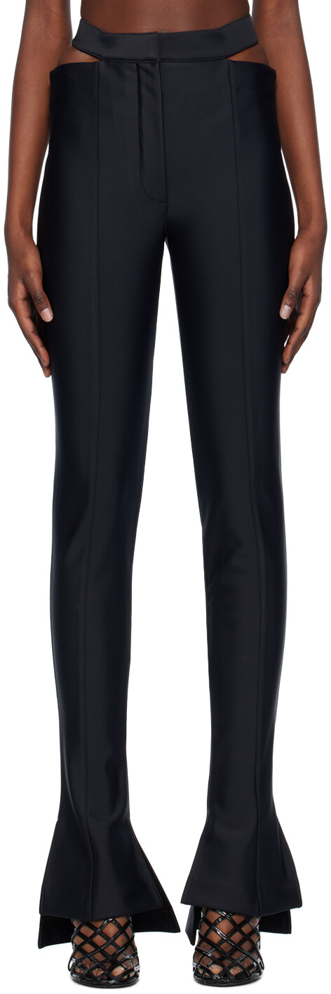 Черные брюки с вырезом Mugler, цвет Black
Черные брюки с вырезом Mugler, цвет Black