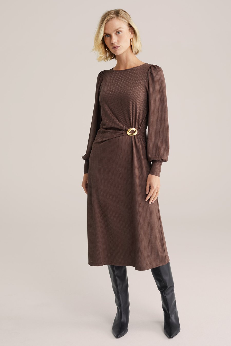 Платье WE Fashion Day dress, Dark Brown
Платье WE Fashion Day dress, Dark Brown