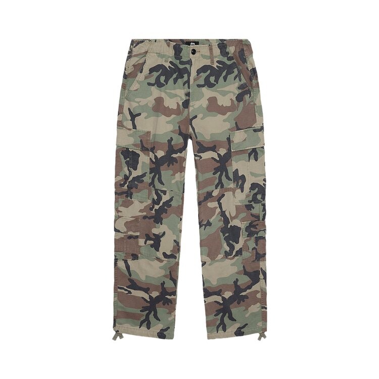 Брюки Stussy Ripstop Surplus Cargo, цвет Camo 
Брюки Stussy Ripstop Surplus Cargo, цвет Camo