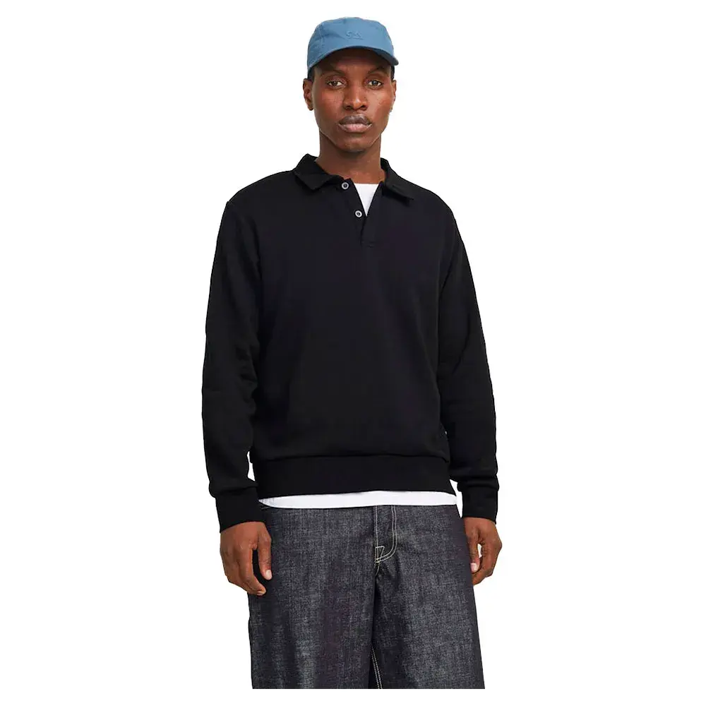 Поло с длинным рукавом Jack & Jones Bradley, черный
Поло с длинным рукавом Jack & Jones Bradley, черный