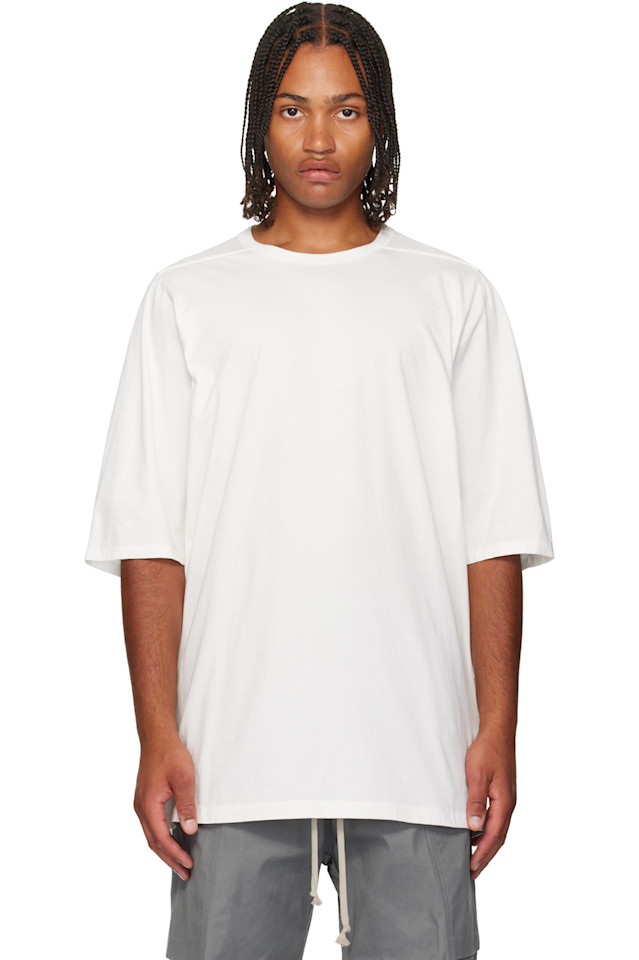 Rick Owens Белая футболка с коротким рукавом "Конкордианс" большого размера
Rick Owens Белая футболка с коротким рукавом "Конкордианс" большого размера