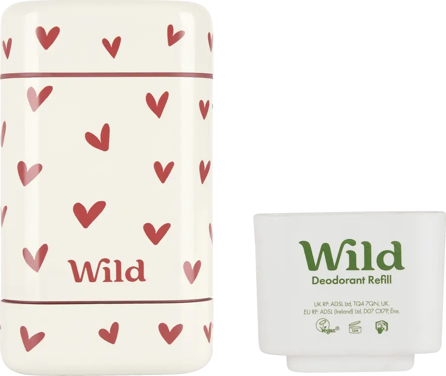 Дезодорант Wild Deo Starterpaket: Behälter Loveheart & Pink Grapefruit & Lime Refill Deo
Дезодорант Wild Deo Starterpaket: Behälter Loveheart & Pink Grapefruit & Lime Refill Deo