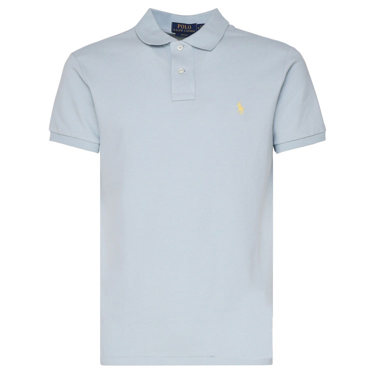 Футболка поло с коротким рукавом и вышитым логотипом Polo Ralph Lauren, светло-голубая
Футболка поло с коротким рукавом и вышитым логотипом Polo Ralph Lauren, светло-голубая