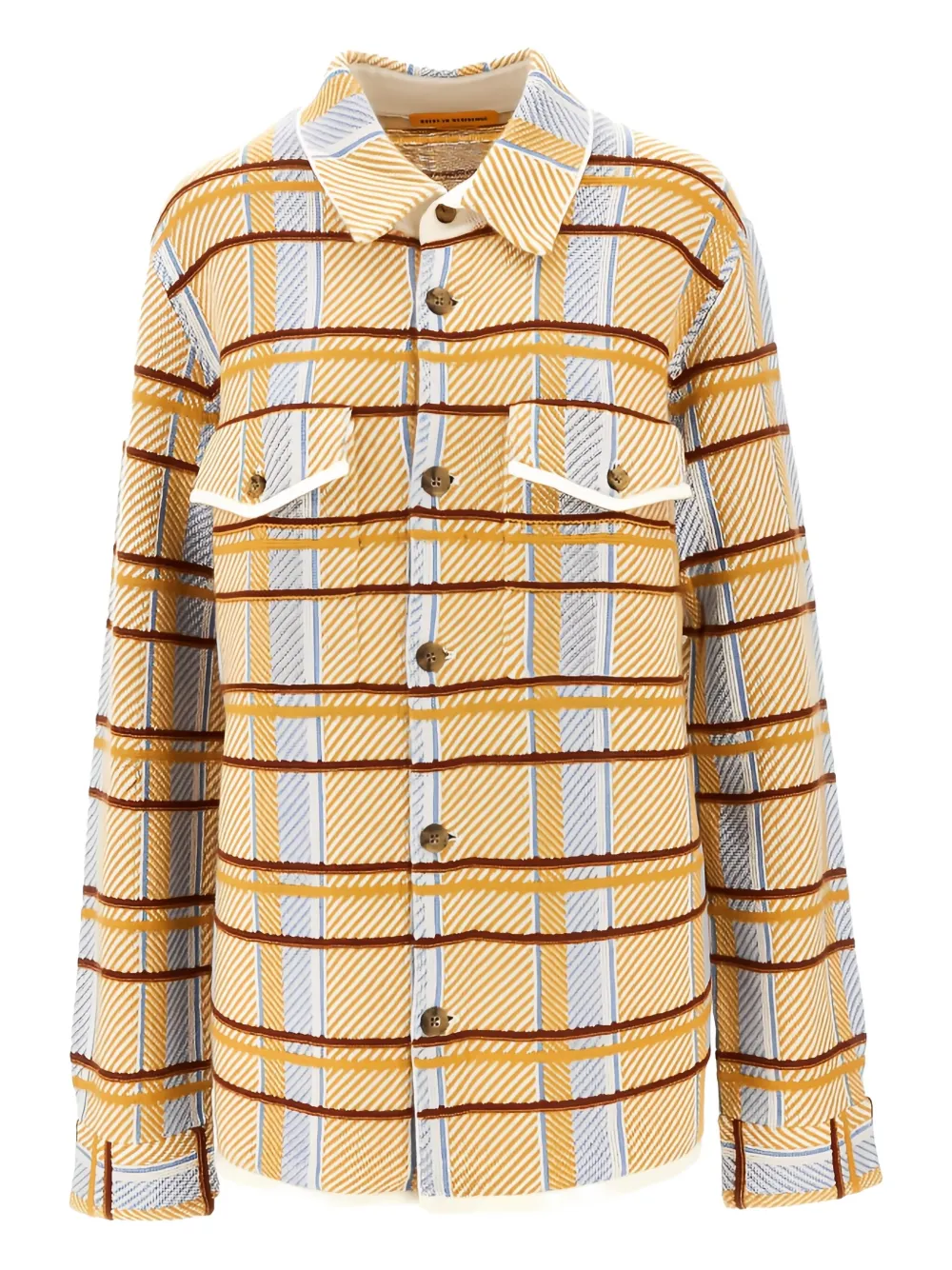 Рубашка в клетку на пуговицах Guest In Residence, желтый
Рубашка в клетку на пуговицах Guest In Residence, желтый