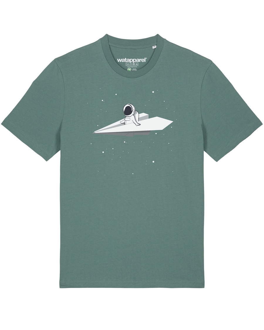 Рубашка Watapparel Fly me to the moon, зеленый
Рубашка Watapparel Fly me to the moon, зеленый