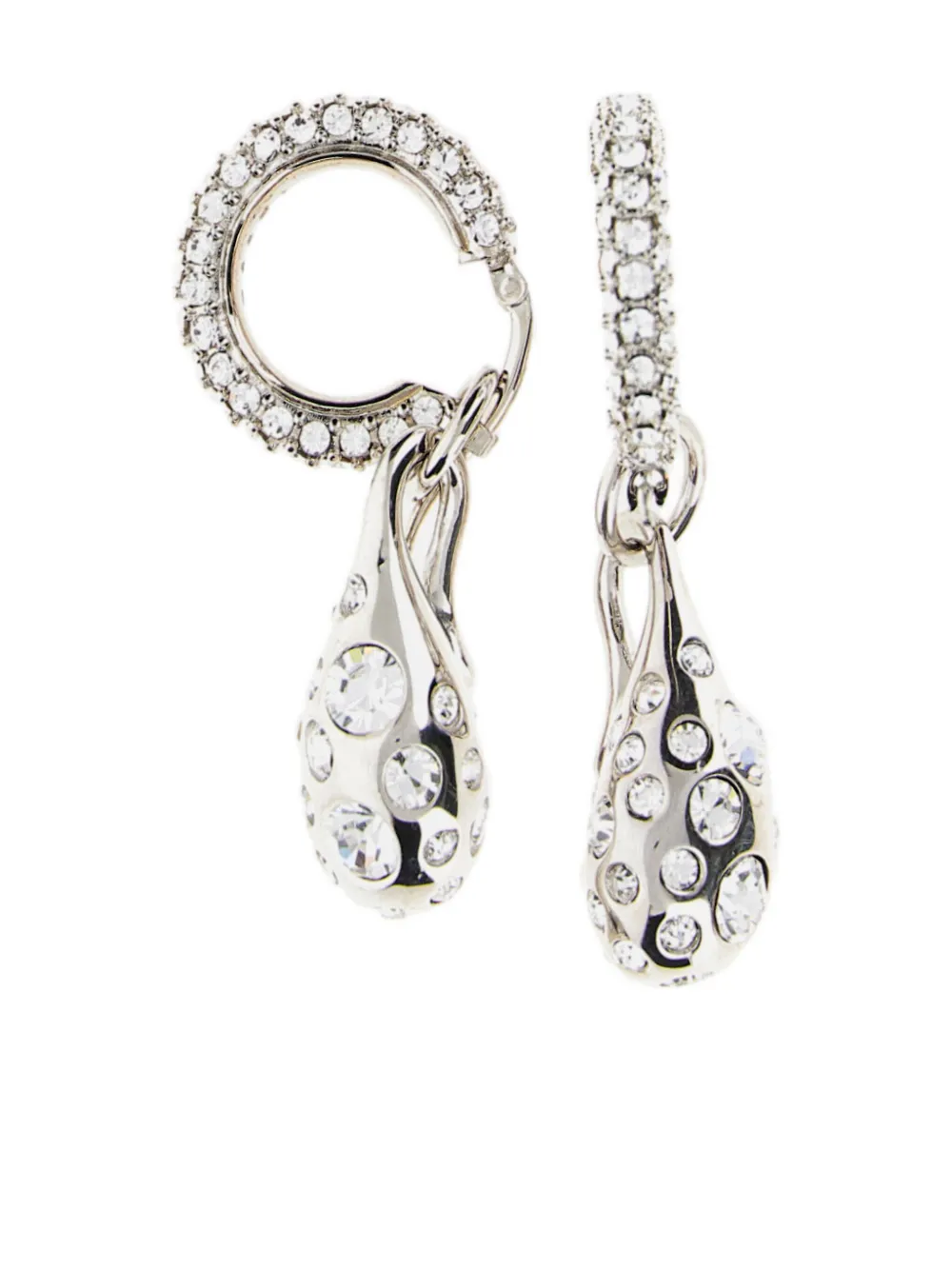 Серьги-кольца, украшенные кристаллами Marni, серебряный
Серьги-кольца, украшенные кристаллами Marni, серебряный