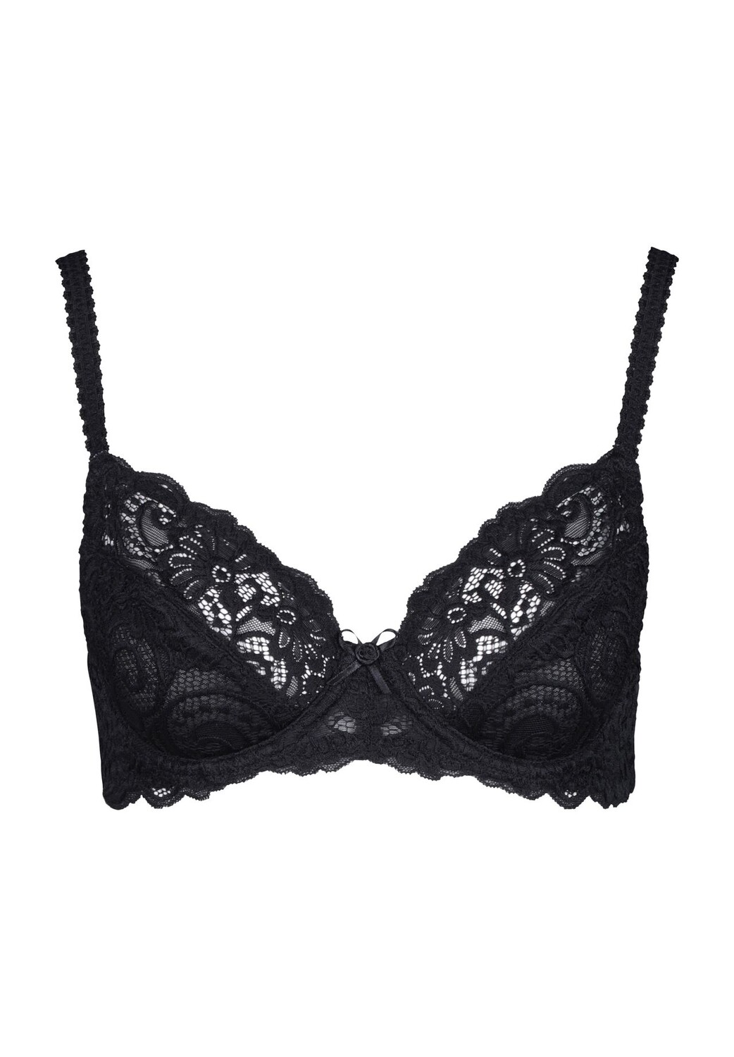 Женский кружевной бюстгальтер на косточках DesiréE, черный
Женский кружевной бюстгальтер на косточках DesiréE, черный