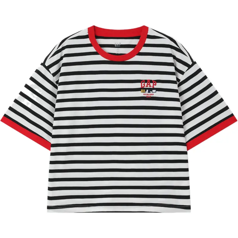 Футболка с рукавом дроп-шоулдер Женская GAP, в полоску
Футболка с рукавом дроп-шоулдер Женская GAP, в полоску