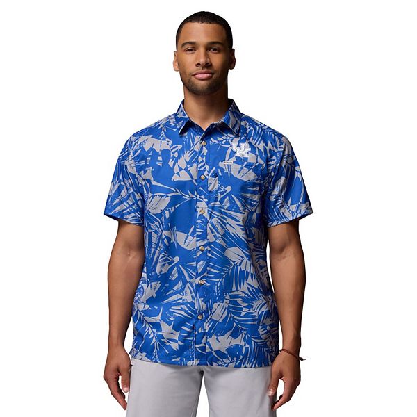 Мужская рубашка royal kentucky wildcats super slack tide omni-wick Columbia
Мужская рубашка royal kentucky wildcats super slack tide omni-wick Columbia