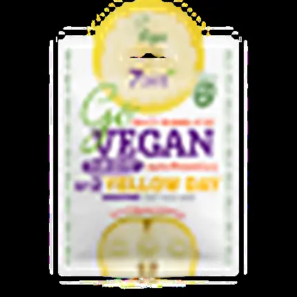 Go Vegan Tuesday Extra Moist №2 Тканевая маска-смузи Yellow Day, 7 Days Beauty
Go Vegan Tuesday Extra Moist №2 Тканевая маска-смузи Yellow Day, 7 Days Beauty