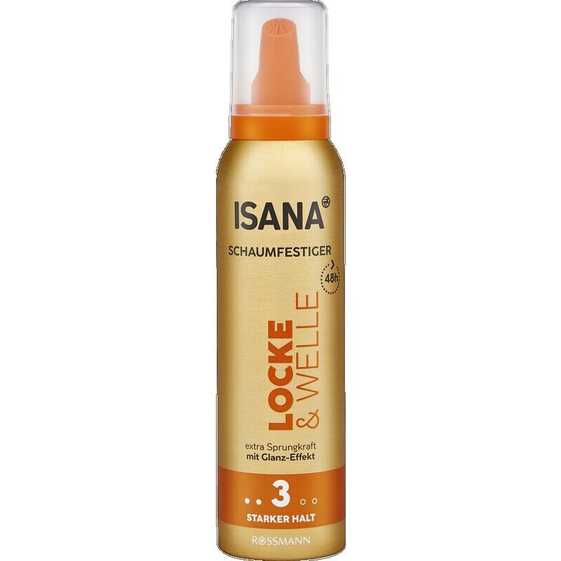 Мусс для завитков и волн ISANA, 150 ml
Мусс для завитков и волн ISANA, 150 ml