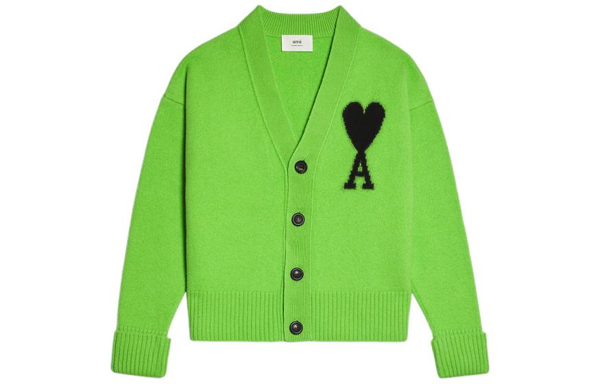 Кардиган Ami De Coeur AMIPARIS, зеленый
Кардиган Ami De Coeur AMIPARIS, зеленый