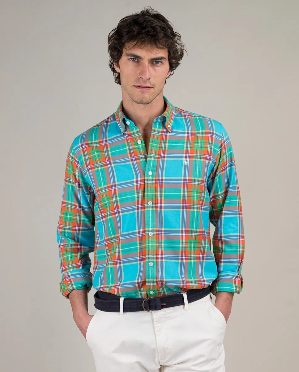 Мужская рубашка из хлопка в клетку El Ganso, синий
Мужская рубашка из хлопка в клетку El Ganso, синий