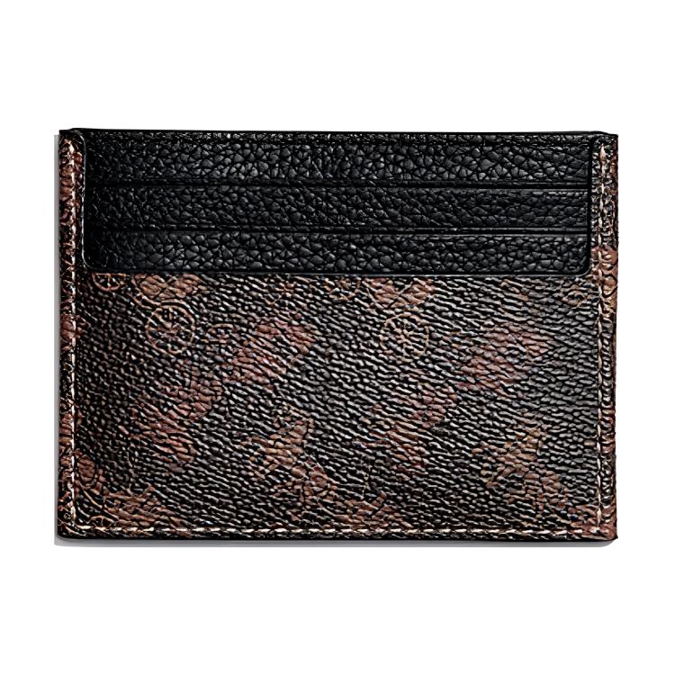 Чехол для карт из холста, кожаный кошелек для хранения, держатель карт мужской коричневый COACH
Чехол для карт из холста, кожаный кошелек для хранения, держатель карт мужской коричневый COACH