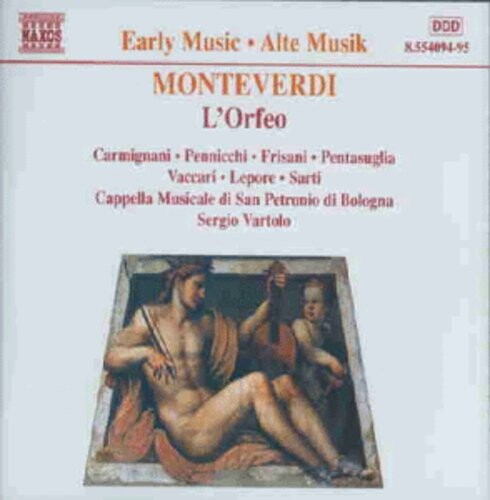 CD диск Monteverdi / Sarti / Pentasuglia: L'orfeo
CD диск Monteverdi / Sarti / Pentasuglia: L'orfeo
