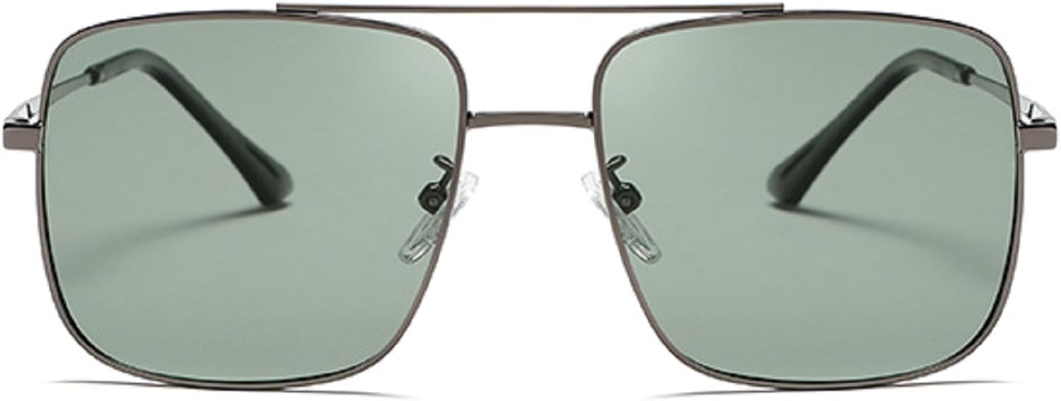 Винтажные женские солнцезащитные очки-пилот для мужчин, квадратные солнцезащитные очки больших размеров, модные мужские солнцезащитные очки с двойным дужком mincl, Gray
Винтажные женские солнцезащитные очки-пилот для мужчин, квадратные солнцезащитные очки больших размеров, модные мужские солнцезащитные очки с двойным дужком mincl, Gray