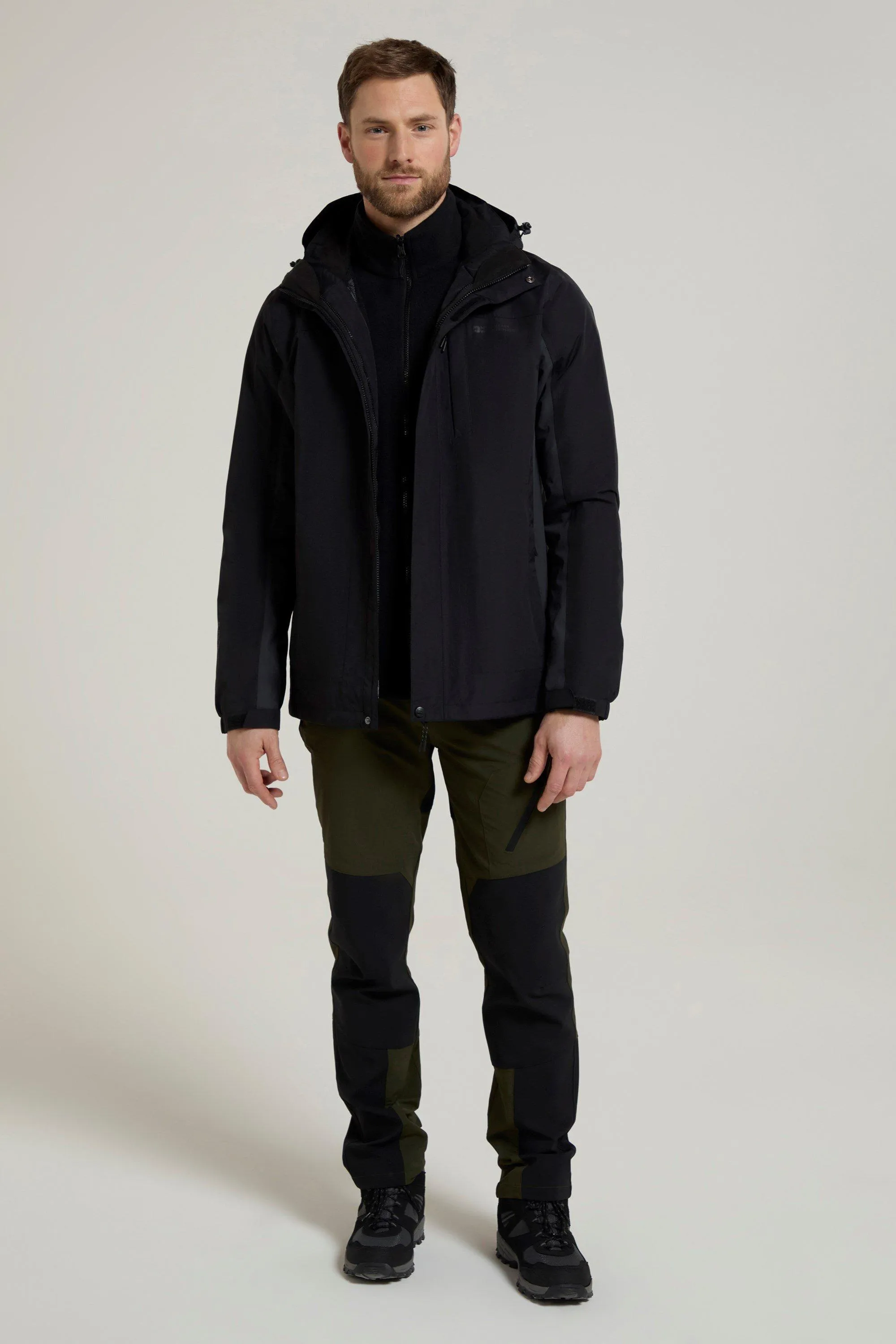 Куртка Thunderstorm 3 в 1, дышащее теплое зимнее пальто Mountain Warehouse, серый
Куртка Thunderstorm 3 в 1, дышащее теплое зимнее пальто Mountain Warehouse, серый